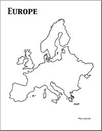 Europe Theme Unit: Worksheets & Printables