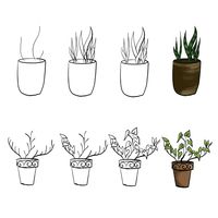 I love plants, particularly houseplants. Last year I made houseplants a monthly bullet journal theme, and since then, I have enjoyed doodling plants and doodle tutorials. These plant doodle tutorials a split into four easy parts so you can use them in your own bullet journal layouts for a plant bullet journal theme!