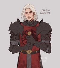 ⸺ ﹙ Daemon Blackfyre ﹚ ꣑୧ #asongoficeandfire