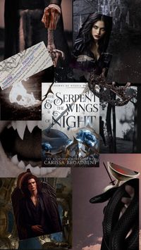 #Serpentandthewingsofnight # Moodboard #Fivestarread