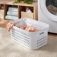 1.5bu Rectangle Modern Laundry Basket - Brightroom™ : Target