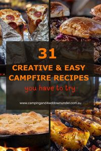 Discover 31 creative and easy camping recipes perfect for your next outdoor adventure! Whether cooking with a Dutch oven, cast iron skillet, or over a fire pit, these recipes cover everything from breakfast to dinner. Enjoy healthy and fun food on fire, including foil-pack meals and hearty breakfasts. Ideal for a crowd, kids, or a cosy meal for two, these recipes are designed for stress-free outdoor cooking. Explore our favourite summer campfire recipes and make your camping trip unforgettable!