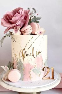 Searching for 21st birthday cakes? Check out these 15 beautiful 21st birthday cake ideas for inspo.