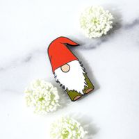 Red Slouchy Hat Gnome Needleminder | Needlepoint.Com