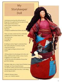 I know this artist/teacher, and I know you will love her: Storykeeper Doll Pattern and Tutorial for by MaureenCarlsonStudio, $9.95