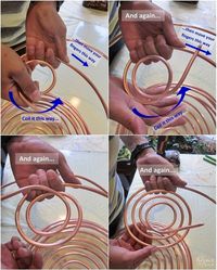 How to Make Coiled Copper Wind Chimes