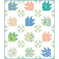 Free Quilt Pattern - Dino Tracks - Paintbrush Studio Fabrics