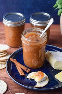 Slow Cooker Pear Butter {for canning} - The Jam Jar Kitchen