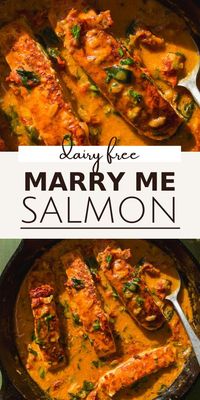 This Marry Me salmon recipe is savory, creamy, and made with just a touch of heat. It cooks in a single skillet in less than 20 minutes for an easy, restaurant-worthy recipe perfect for everything from date nights to weeknight dinners.