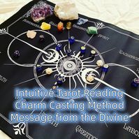 This is a powerful intuitive tarot reading through charm casting method where I will use a set of tarot dices and astrology dices to look into various aspect of your life. The dices will be cast on a special divination mat with clear labels of different aspects of your life. I serve as a messenger to see what special messages the Divine wish to offer you in these various aspects. What messages that will come true will depend on where the dices land. So in this aspect, I have zero control as to w