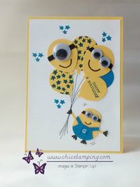 Minion happy birthday card