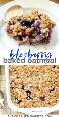 Wake up to a delightful breakfast with this overnight blueberry baked oatmeal. It's a simple and delicious way to start your day, packed with juicy blueberries and wholesome oats. Perfect for busy mornings or a leisurely weekend brunch, this dish is sure to become a family favorite.