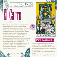 ¿Qué nos cuenta el tarot? ¿Cómo puede ayudarnos en la búsqueda del autoconocimiento y evolución. ¿Qué tan fuerte es tu motivación para cumplir tus metas y qué estás dispuesto a hacer para lograrlas como nos indica el Arcano Mayor: El Carro? Aquí te lo explico. #tarot #arcanosmayores #energia #elcarro #historiadeltarot#evolucion #goodvibes #tarotlove #crecimientopersonal#avance #metasyobjetivos #fuerzadevoluntad#creerparacrear Fuente: Tarot para la Vida, Paul Quinn