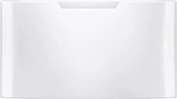 GE® 27.9" White Laundry Pedestal | Yale Appliance | Boston, Hanover, Framingham, Norton