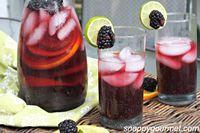 Blackberry Vodka Sangria - this is on my MUST TRY list as of this second