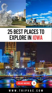 Iowa is bursting with unique destinations this fall! From rolling hills to charming small towns, explore the diverse landscapes and attractions. Experience local festivals, outdoor activities, and rich history as you uncover Iowa's best-kept secrets. Make your fall unforgettable with this ultimate guide! #Iowa #ExploreIowa #FallBucketList #TravelUSA #MustVisit