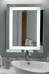 Front-Lighted LED Bathroom Vanity Mirror: 24" x 32" - Rectangular – Mirrors & Marble