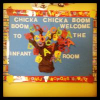 Chicka Chicka Boom Boom Welcome to the infant/toddler room**