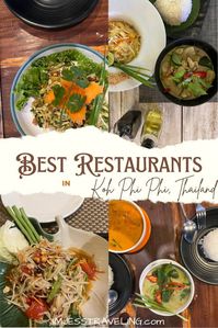 Don't visit the Phi Phi Islands in Thailand without eating at any of the 7 must eat Koh Phi Phi restaurants | Food Guide | Travel Food Guides | Thai Food