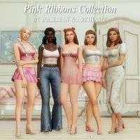 Pink Ribbons Collection by Joliebean & Arethabee  • Early Access Out Now! • Public Access: May 31st  #thesims4 #sims4 #sims4customcontent #ts4cc #thesims #ts4 #ccfinds