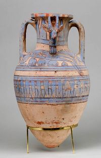 egyptian-blue-painted-ibex-amphora-455x711