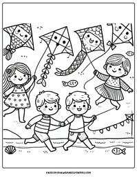 Enjoy endless fun at the beach with our cute National Beach Day coloring pages. These beach coloring sheets are a perfect way to celebrate National Beach Day at home or in school — download your favorites now!