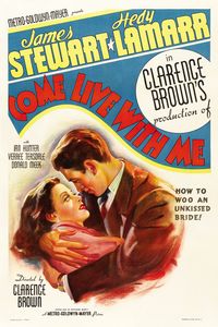 Adeline's first feature film role, Come Live with Me (1941).