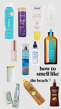 how to smell like the beach