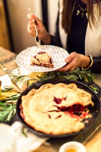 pie! Gold Flatware + Metallic Ikat Dinnerware from west elm