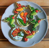 Hummingbird cookies | Knits, Bits, and Bytes