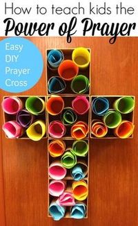 Easy Breezy Sunday School: Prayer Cross