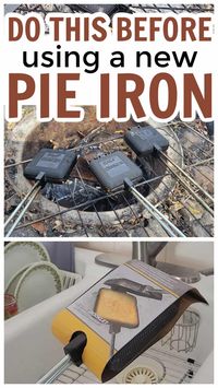 Pie irons are my favorite campfire cooking tool, but there are some tricks for prepping them, seasoning a pie iron, and cleaning them so food doesn't stick and they can last for a long time.