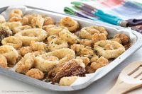 CALAMARI E GAMBERI GRATINATI AL FORNO SAPORITISSIMI - CuciniAmo con Chicca