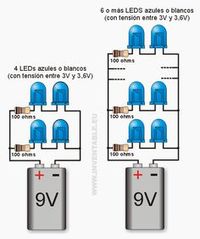 Uno de los problemas clásicos cuando se conecta un led es calcular el valor de la resistencia. Sin resistencia el led se quema por exceso de corriente. Hoy en día, los leds comunes son muy eficientes y por lo tanto la corriente necesaria para encenderlos es bastante baja: 5mA o menos para los leds indicadores … Seguir leyendo Como conectar un led →