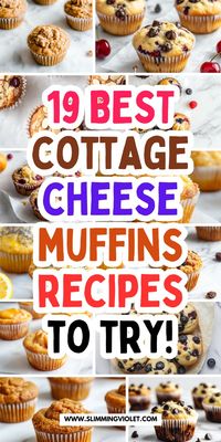 Discover the 15 best ever cottage cheese muffin recipes that are perfect for a healthy, high-protein snack or breakfast. From chocolate chip to lemon poppy seed, these muffins are not only delicious but also a fantastic way to boost your protein intake. Save this pin and check out the recipes for a collection of healthy cottage cheese muffins that are sure to satisfy!