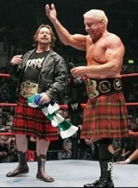 Rowdy Roddy Piper and Rick Flair