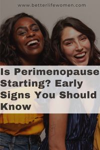 Perimenopause is a natural but sometimes challenging transition in a woman's life. Understanding when it begins and how to recognize the signs can help you navigate this phase with confidence. Our comprehensive guide provides insight into perimenopause, hormonal changes, and how they affect women 40+. Don't let the mystery of perimenopause hold you back. Subscribe & Follow us for more!