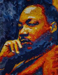 Martin Luther King Jr. by J. Burgess