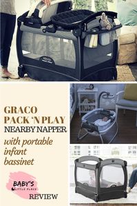 Best Graco Pack ‘n Play  Review of  Graco Pack ‘n Play nearby napper Playard   4 best Graco Playards with bassinet. All Pack 'n Plays grow with your child. 3 Best care station Playards and 2 best traditional Pack 'n Plays. Suitable for newborns, as an everyday crib, travel crib, playpen,.. Cares station Pack 'n Plays have additional newborn station and changing table. #Gracobaby #PacknPlay #Playard #Playpen #Packnplaybassinet #travelcrib #baby #portablecrib