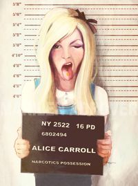 Alice [as a criminal] (Drawing by TeeLamb @deviantART) #AliceInWonderland