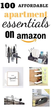 Check out this amazing list of must have apartment essentials on amazon! All budget friendly cheap storage solutions for your apartment. The best amazon finds and decor for a better and more organized home. #amazon #amazonfinds #musthaves #amazonorganization #apartment #apartmentorganization