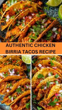 Best Authentic chicken birria tacos recipe