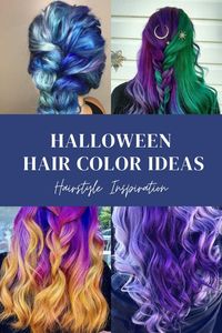 Looking for the perfect Halloween hairstyle? We’ve compiled the selection of over 30 most creative Halloween hair color ideas, to give you plenty of inspiration for a cool hairstyle for Fright Night.