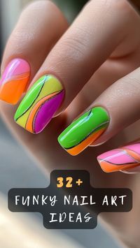 Searching for nail art that's anything but ordinary? Dive into these 30+ funky nail art ideas that will have you standing out from the crowd! From playful patterns to bold colors, these designs are all about expressing your unique style. Curious to see which ones will become your new favorites? Click to explore creative nail art that will inspire your next mani session. 🎨💅🌟 #FunkyNailArt #NailInspiration #CreativeNails #ManiMagic #TrendyNailDesigns #FashionForwardNails #NailGoals