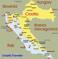 a little bit of this and a little bit of that — kommaar: Croatia map