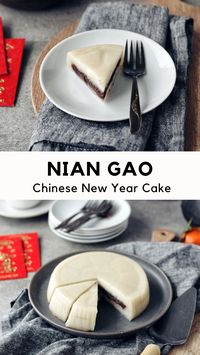 Celebrate the Lunar New Year with Nian Gao! Also known as Chinese New Year Cake, it's a traditional steamed cake made with glutinous rice flour. A not-too-sweet and slightly sticky cake filled with a delicious layer of red bean paste. The chewy texture and fragrant coconut milk make this such a special treat! A popular dessert representing prosperity and good luck, it's enjoyed with family and friends at Chinese New Year celebrations.