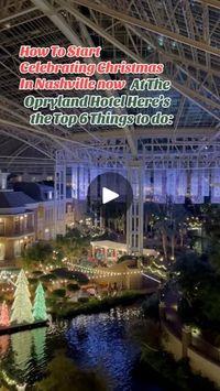 1.6K views · 12 reactions | Unwrap the Magic of the Season at Gaylord Opryland's 'A Country Christmas' in Nashville, Tennessee! 🎄Indulge in a winter wonderland filled with holiday splendor and unforgettable activities. Here are the top 6 things to do:  1. Revel in the 'ICE!' Exhibit: Prepare to be dazzled as you embark on a magical journey through our 2 million pound ice sculpture display. This icy wonderland features intricately carved scenes from the timeless tale of Rudolph the Red-Nosed Reindeer, complete with vibrant colors and unbelievable details. 2. Embrace the Thrill of Ice Tubing: Experience an adrenaline rush like no other as you hop onto a tube and zoom down our 15-foot high icy hill. This exhilarating ride isn't just for kids – with multiple lanes, adults can join in the fros