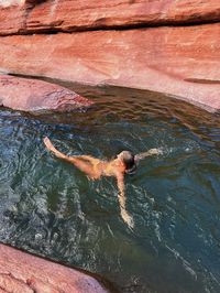 Bucket list trip to sedona arizona #aesthetic #travel #trendy #swimsuit #sedona #rockslide