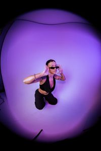 Follow Sarah Lies on instagram @sarahliesmsuic  Female DJ, press shots, photoshoot, studio shoot, y2k styling, y2k style photos, house music DJ, head shots, creative direction, photo editing, festival outfit inspo, rave style, fish eye, posing inspo