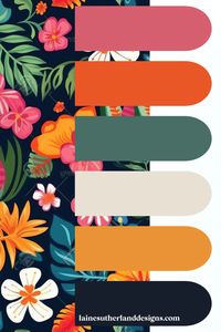 Colour Palette | Inspiring Colour Schemes | Perfect for branding & design | Laine Sutherland Designs